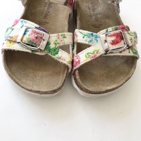 Giulia Palai floral sparkles sandals EUC size 8-9 - Picture 5 of 7